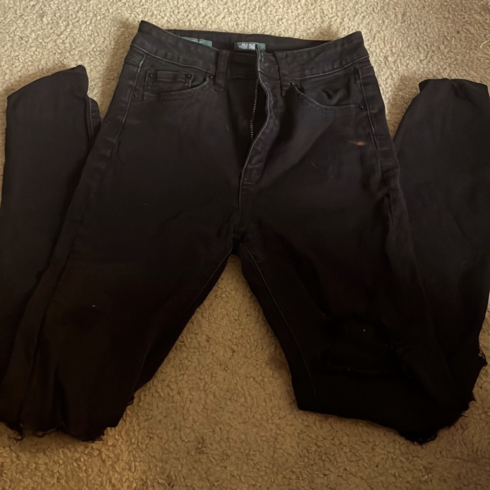 Wild fable black distressed jeans